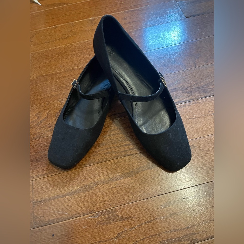 H&M square toe ballet flats eur size 40/ us 9